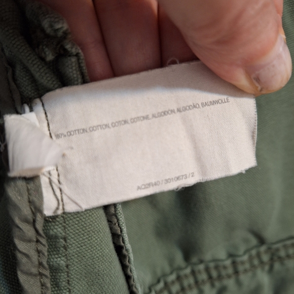 Women's Esprit cotton Women's Esprit cotton khaki Cargo Utility jacket - Picture 6 of 7